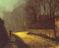 Grimshaw, John Atkinson - The Lovers